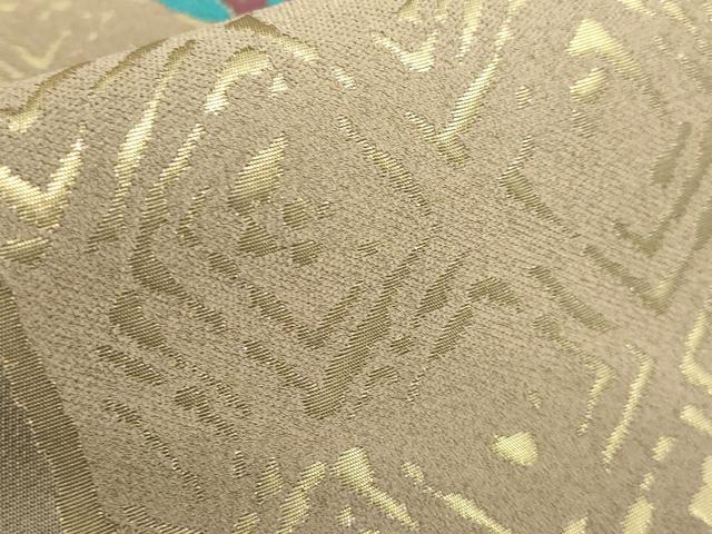 平和屋着物□極上 世界的人形師 辻村寿三郎 ジュサブロー 六通柄