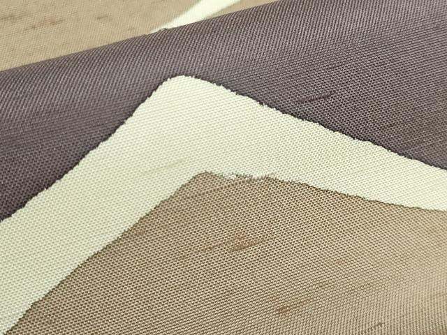 平和屋着物□極上 石川県指定無形文化財 牛首紬 白山工房 手織り