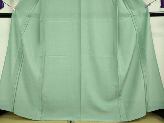 平和屋着物■極上　夏物　色無地　絽　薄青色　反端付き　逸品　未使用　DZAB1077kh5 平和屋着物□極上 夏物 色無地 絽 薄青色 反端付き 逸品 未使用