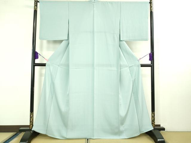 平和屋着物■極上　夏物　色無地　絽　湊鼠色　逸品　DZAB1078kh5 平和屋着物□極上 夏物 色無地 絽 湊鼠色 逸品 DZAB1078kh5