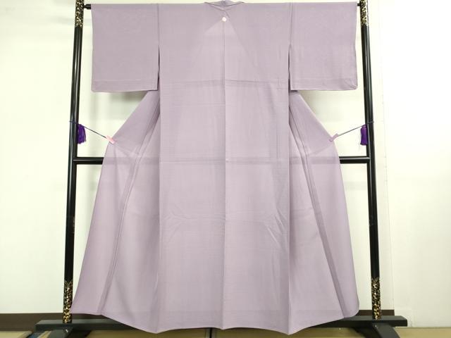 平和屋着物■極上　夏物　色無地　変わり絽　葡萄鼠色　逸品　未使用　DZAB1082kh5 平和屋着物□極上 夏物 色無地 変わり絽 葡萄鼠色 逸品 未使用