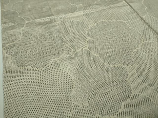 平和屋着物□極上 本場大島紬 白大島 160亀甲 雲重ね 逸品 DZAB1111kh5