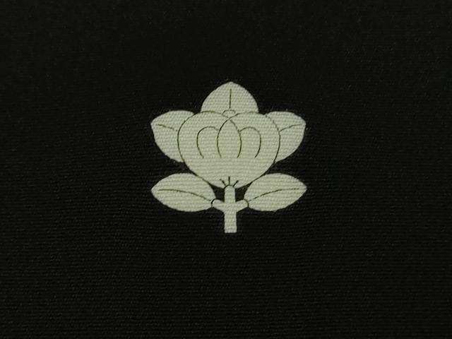 平和屋着物□極上 京友禅作家 山科春宣 黒留袖 鴛鴦梅菊
