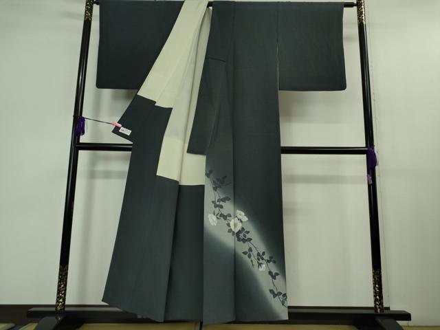 平和屋着物□極上 京都の名門ブランド 銀花仙 訪問着 枝椿