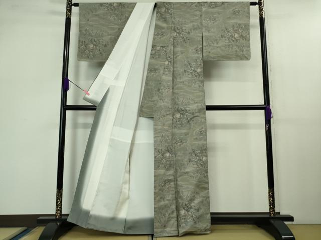 平和屋着物□極上 都喜ヱ門 本場大島紬 伝統の都古 草木