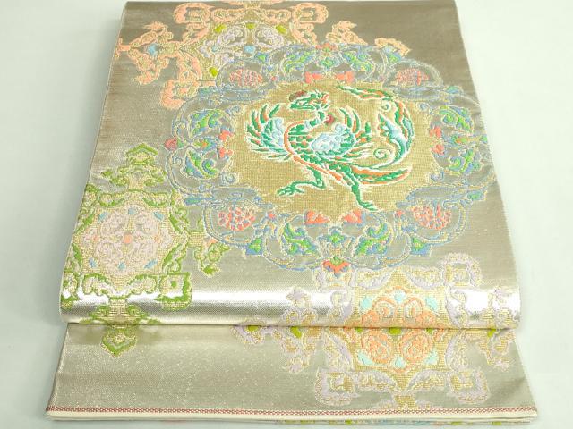 平和屋着物■極上　龍村美術織物　たつむら　六通柄　本袋帯　天平翔鳳錦　金銀糸　逸品　DZAB1270kh5