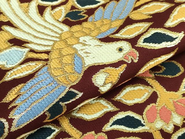 平和屋本店□極上 龍村美術織物 たつむら 六通柄 本袋帯 飛鳥