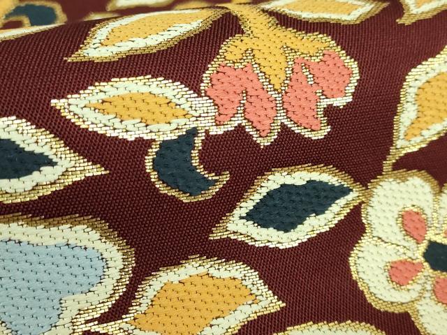 平和屋本店■極上　龍村美術織物　たつむら　六通柄　本袋帯　飛鳥花香錦　金糸　逸品　DZAB1271kh5 平和屋本店□極上 龍村美術織物 たつむら 六通柄 本袋帯 飛鳥