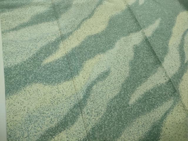 平和屋本店□極上 石川県指定無形文化財 牛首紬 白山工房 手織り