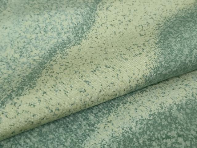 平和屋本店■極上　石川県指定無形文化財　牛首紬　白山工房　手織り　訪問着　霞文　逸品　DZAB1436kh5 平和屋本店□極上 石川県指定無形文化財 牛首紬 白山工房 手織り