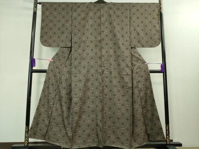 平和屋着物■希少　本場大島紬　龍郷絣　アンサンブル　羽織セット　逸品　未使用　DZAB1445kh5 平和屋着物□希少 本場大島紬 龍郷絣 アンサンブル 羽織セット 逸品 未