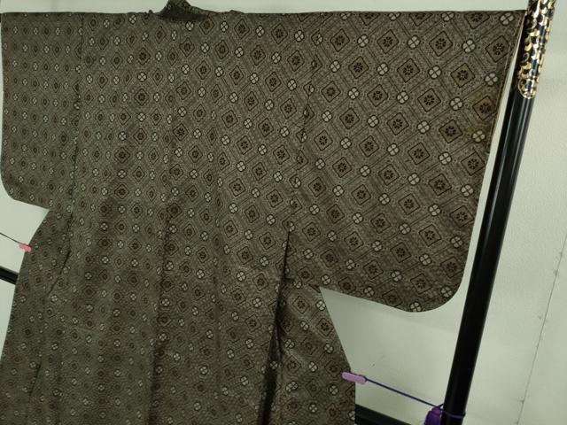 平和屋着物■希少　本場大島紬　龍郷絣　アンサンブル　羽織セット　逸品　未使用　DZAB1445kh5 平和屋着物□希少 本場大島紬 龍郷絣 アンサンブル 羽織セット 逸品 未