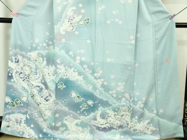 平和屋本店□極上 訪問着 作家物 辻が花 暈し染め 逸品 DZAB1626kh5