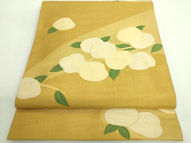 平和屋着物●極上　名門木屋太　今河織物　六通柄袋帯　光琳菊　逸品　DZAB1841kh6