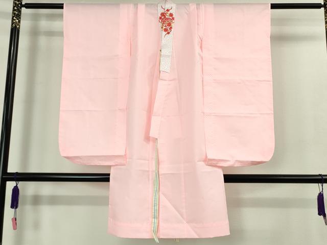 平和屋本店[]極上　七五三　女の子　7歳　祝着・襦袢(単衣・半衿刺繍)・袋帯　3点セット　舞蝶毬文　金彩　逸品　DZAB1855kh6_5