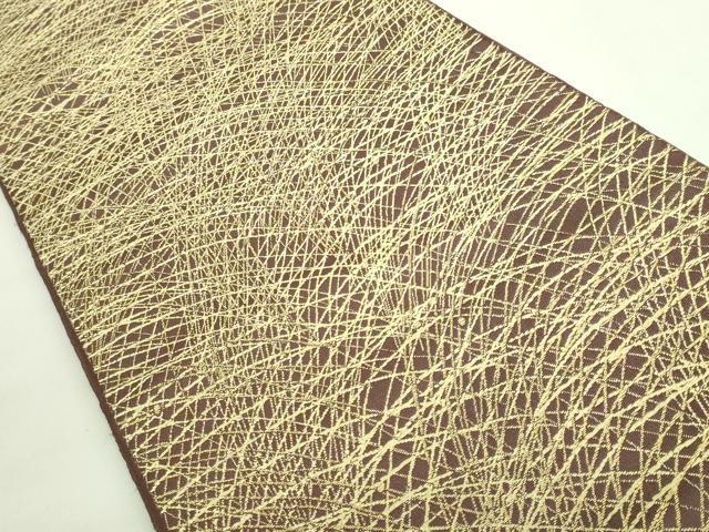 平和屋本店○最高級 龍村平蔵製 六通柄 本袋帯 春正