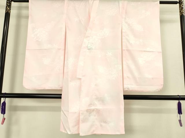 平和屋本店[]極上　七五三　女の子　7歳　祝着・襦袢セット　駒刺繍　絞り　花毬文　黒地　金彩　逸品　新品　DZAB2188kh6_7