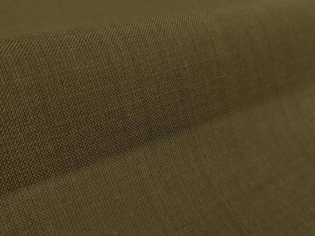 平和屋本店＊希少　夏物　男性　本場黄八丈　夏黄八　紗紬　キングサイズ　伝統工芸士　西條吉広　海松茶色　証紙付き　逸品　DZAB2239kh6_5