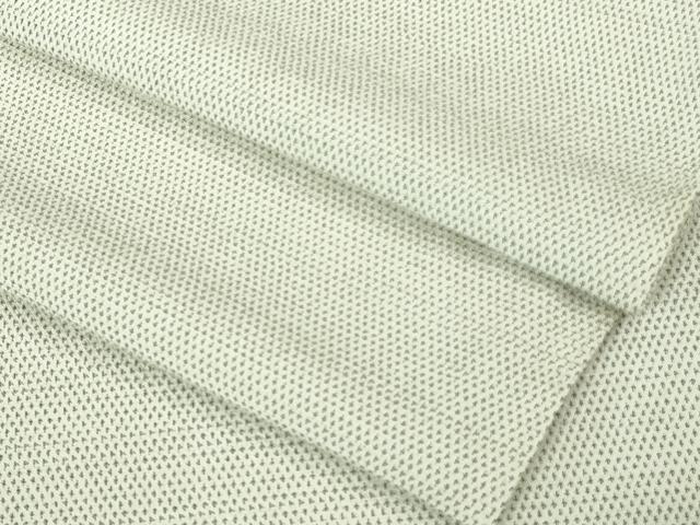 平和屋着物▽極上　本塩沢　単衣　蚊絣　松坂屋扱い　逸品　DZAB2247kh6