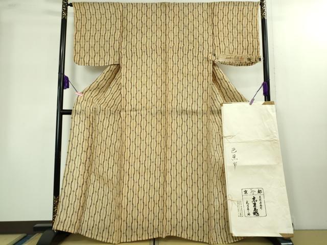 長閑やかさ屋中央局＊滅多にない 夏物 芭蕉布 手積み芭蕉糸100％ 銀座 志ま亀 たとう紙付き添い人 珠玉 未当てはめる DZAB2282kh6