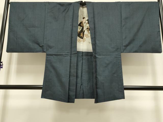 平和屋着物○極上 男性 本場大島紬 アンサンブル 100亀甲 総詰め 羽裏