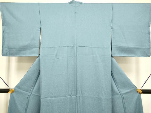 平和屋着物●極上　色無地　鉄御納戸色　逸品　未使用　DZAB2734kh6_3