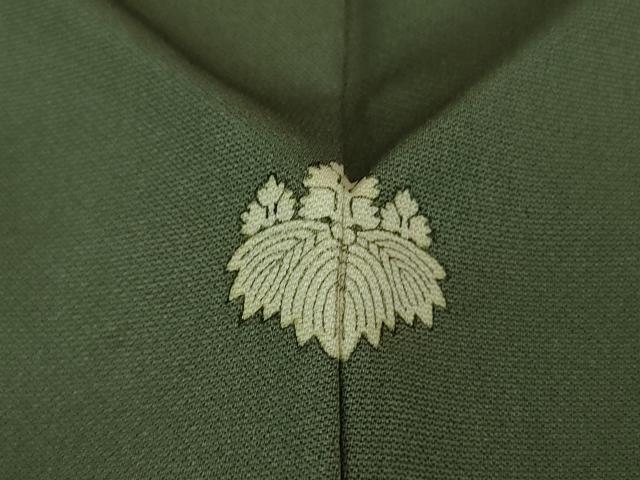 平和屋本店●極上　色留袖　駒刺繍　唐獅子　仙斉茶色地　金彩　逸品　DZAB2763kh6_8