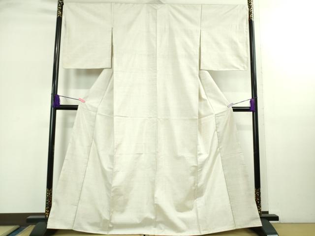 平和屋着物●極上　本場大島紬　白大島　一元絣　逸品　未使用　DZAB2789kh6_1