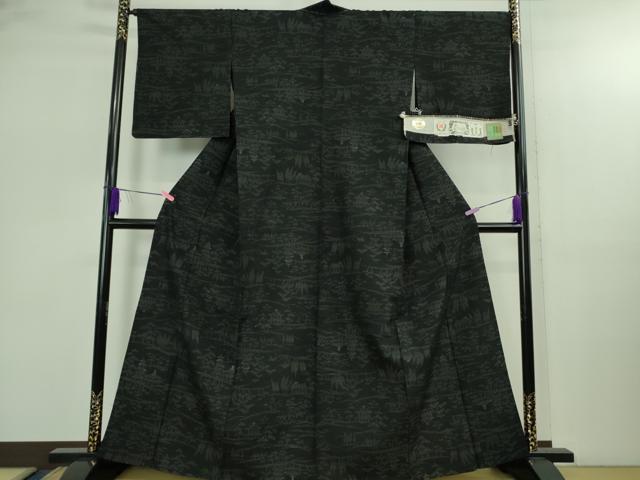 平和屋着物▽本場結城紬　重要無形文化財　単衣　小豆色　証紙付き　正絹　逸品　AABG0241jh 楽天市場】平和屋本店□極上 本場結城紬 重要無形文化財 単衣 色無地