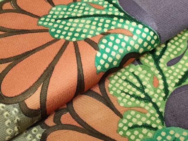 平和屋着物●極上　九寸名古屋帯　菊　逸品　DZAB2935kh6 平和屋着物○極上 九寸名古屋帯 菊 逸品 DZAB2935kh6 【公式通販】