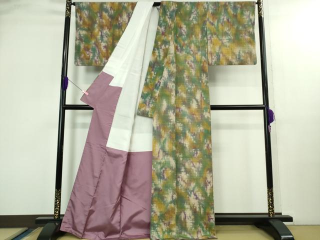 平和屋着物●極上　菅原工房　菅原結作　漢方染紬　逸品　DZAB2971kh6_2