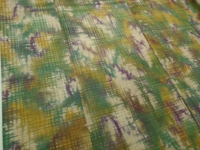 平和屋着物●極上　菅原工房　菅原結作　漢方染紬　逸品　DZAB2971kh6_5