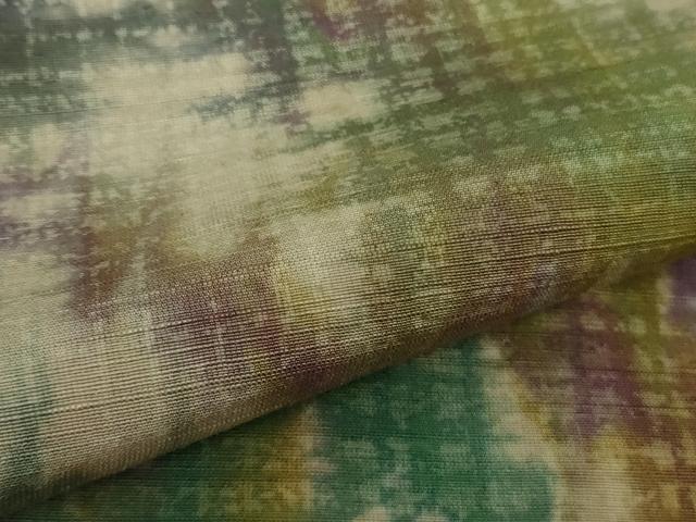 平和屋着物●極上　菅原工房　菅原結作　漢方染紬　逸品　DZAB2971kh6_6