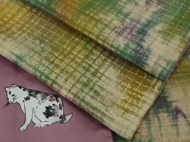 平和屋着物●極上　菅原工房　菅原結作　漢方染紬　逸品　DZAB2971kh6