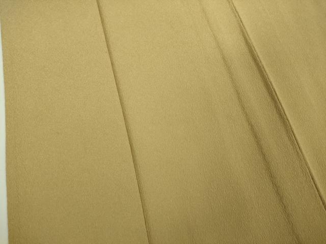 平和屋着物▽極上　洗える最高級着物　＜英＞はなぶさ謹製　色無地　単衣　枯色　たとう紙付き　逸品　DZAB3069kh6_4