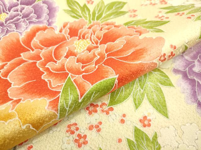 平和屋本店[]極上　七五三　女の子　3歳　祝着　牡丹　金銀彩　逸品　DZAB3202kh6_4