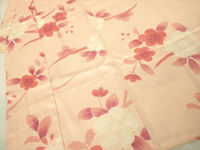 平和屋本店[]極上　女の子　子供　小紋　絞り　草花文　逸品　DZAB3213kh6_2