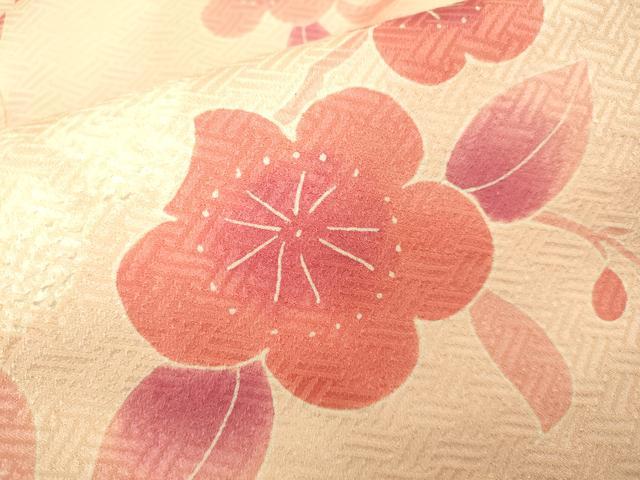 平和屋本店[]極上　女の子　子供　小紋　絞り　草花文　逸品　DZAB3213kh6_4