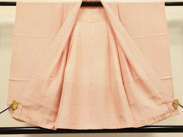 平和屋本店∵極上　女の子　十三参り　子供　祝着・襦袢セット　刺繍　絞り　檜扇飛鶴　松竹梅　暈し染め　金銀糸　逸品　DZAB3247kh6_7
