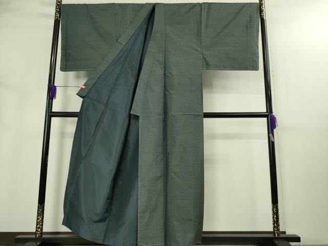 平和屋着物○極上 男性 本場大島紬 アンサンブル キングサイズ 長羽織