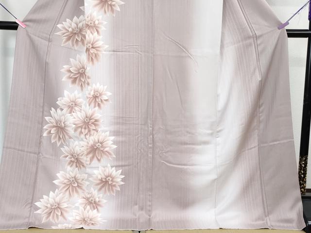 平和屋着物●極上　訪問着　花間道　暈し染め　反端付き　ロング丈　逸品　DZAB3500kh6