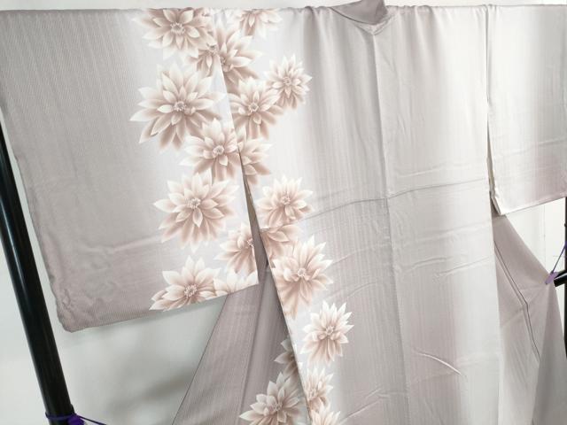 平和屋着物●極上　訪問着　花間道　暈し染め　反端付き　ロング丈　逸品　DZAB3500kh6