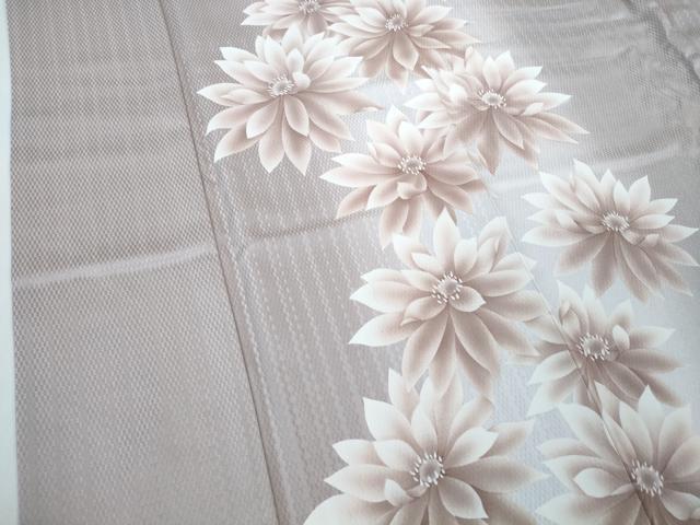 平和屋着物●極上　訪問着　花間道　暈し染め　反端付き　ロング丈　逸品　DZAB3500kh6