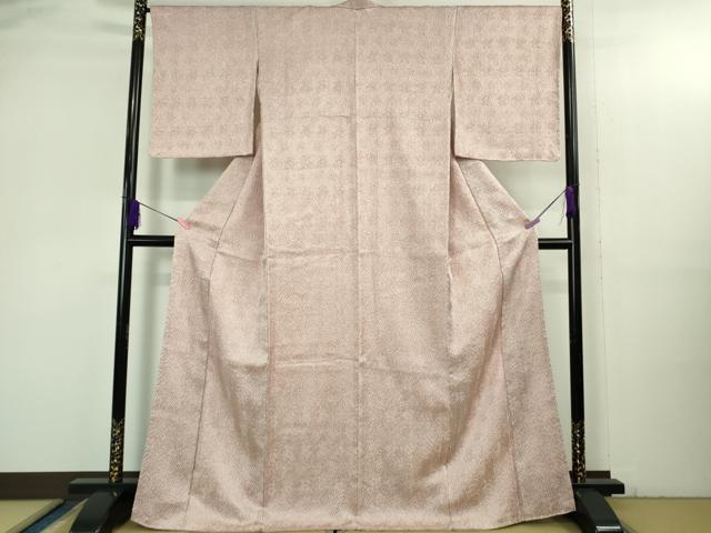 平和屋着物●極上　名門　藤娘きぬたや・総絞り　杢目絞り　逸品　未使用　DZAB3506kh6_1