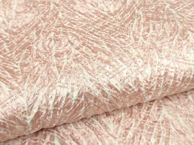 平和屋着物●極上　名門　藤娘きぬたや・総絞り　杢目絞り　逸品　未使用　DZAB3506kh6_6