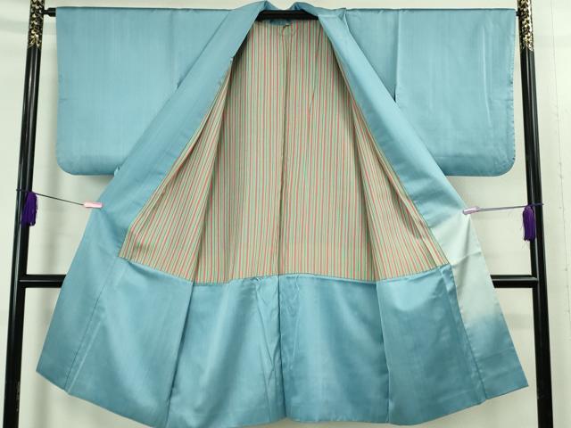 平和屋着物∞極上　道中着　ロング丈　鴛鴦　暈し染め　逸品　DZAB3528kh6 平和屋着物∞極上 道中着 ロング丈 鴛鴦 暈し染め 逸品 DZAB3528kh6の