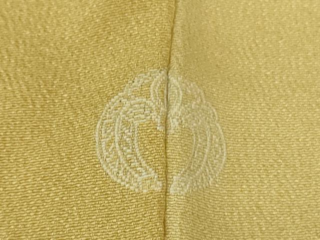 平和屋本店●極上　銀座　志ま亀　小紋　山吹色地　暈し染め　たとう紙付き　逸品　DZAB3539kh6_8