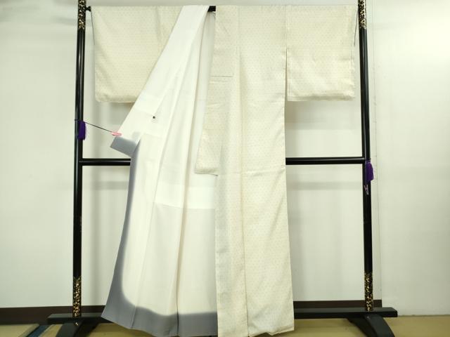 平和屋本店●極上　結城ちぢみ　奥順謹製　はたおり娘　手緒里　証紙付き　逸品　DZAB3589kh6_2