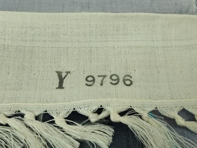 平和屋本店●極上　染織の名門　しょうざん 生紬　訪問着　単衣　唐草文　まるやま扱い　証紙付き　ロング丈　逸品　DZAB3596kh6_8