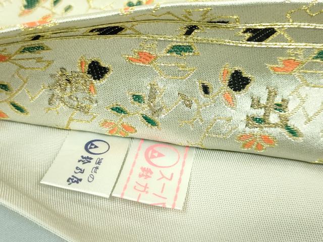 平和屋着物●極上　龍村美術織物　たつむら　全通柄袋帯　想い出　金糸　鈴乃屋扱い　逸品　DZAB3657kh6_6